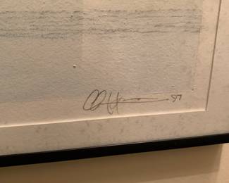 signed print