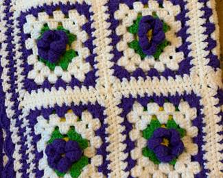 Crochet afghan 