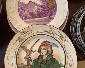 Transferware and Royal Doulton Falconer