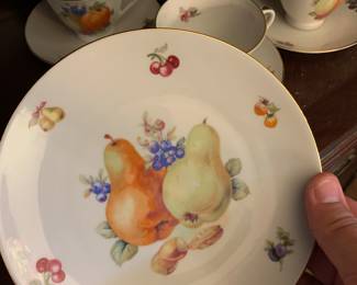 Bavarian dessert set