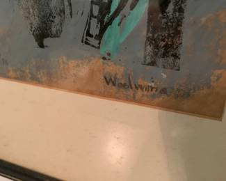 Woolwine art Mid-Century