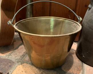 brass bucket
