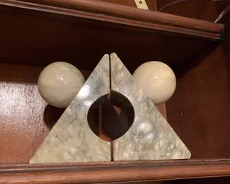 cool stone bookends