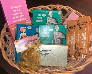 Vintage novelty gag gifts