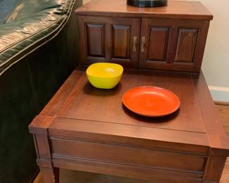 Mid-Century end tables and accessories