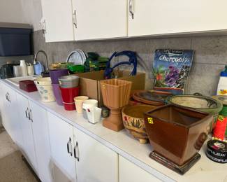 Still a lot of gardening pots left but selling quickly 