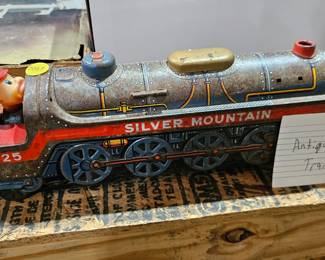 POPEYE METAL TRAIN VINTAGE