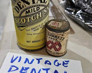 VINTAGE DENTAL SNUFF