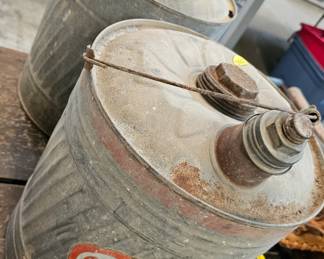 VINTAGE FUEL CANS
