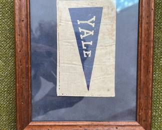 Framed Yale penants