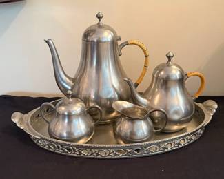 Royal Holland Pewter Tea Set