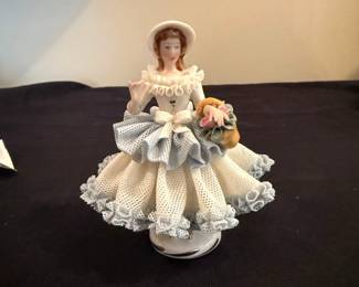 Dresden Lace Porcelain figurine