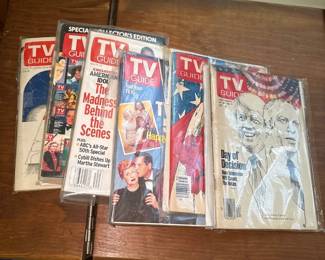 vintage TV guides