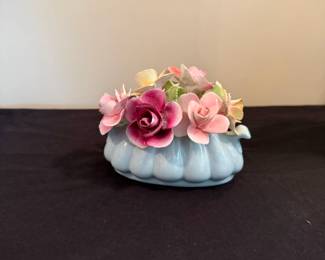 Porcelain Chorley Staffordshire Flower bouquet figure
