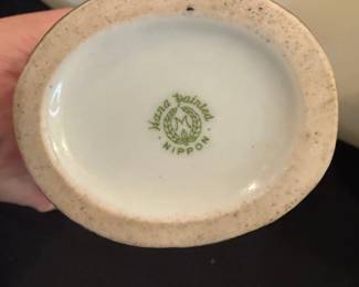 Handpainted Nippon Porcelain Vase
