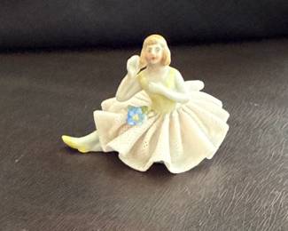 German porcelain ballerina figurine