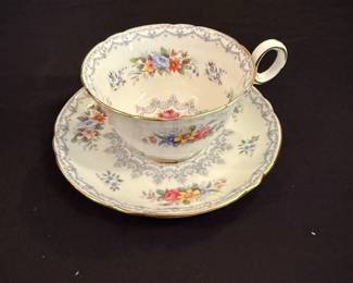 Shelley Fine Bone China teacup and saucer