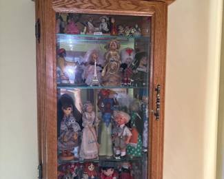 Wooden Display Wall Cabinet