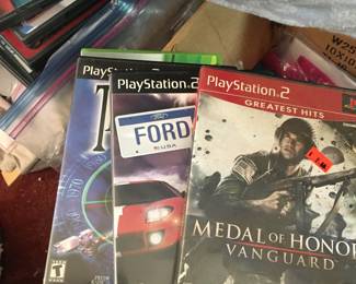 PS2 video games  XBox 360 games PS1games 
DS games