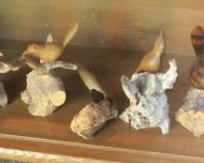 BIRD CARVINGS
