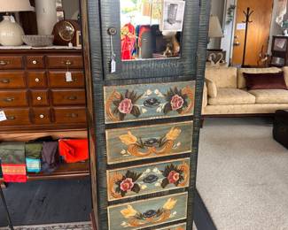 Painted Gentleman's Chest