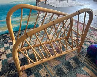 Pier One Bamboo Magazine Rack