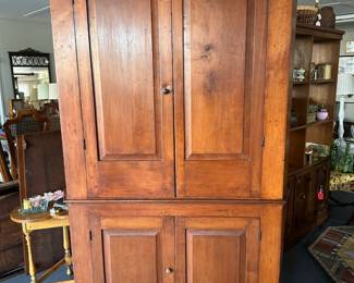 Antique Corner Cabinet Cupboard