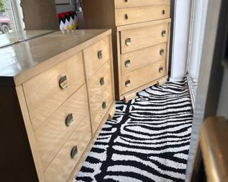 MCM Blonde Dresser Set