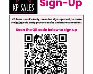 KP Sales Door Signs dragged