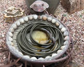 One of a kind snake fountain