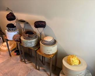 Vintage hats - Christian Dior, Don Anderson, Helen Kaminsky and more