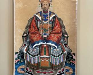 19th C Chinese ancestor portrait