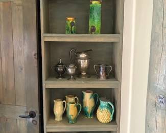 Some vintage majolica