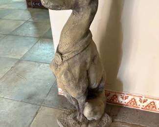 Stone greyhound, ca1930