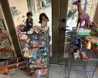 Vintage Sasha Gregor dolls, etc