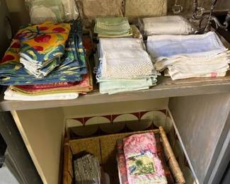 Nice vintage linens