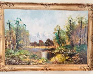 Framed Landscape Paintings