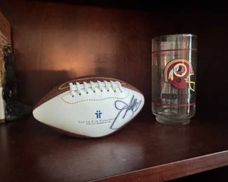 Redskins Memorabilia, signed Joe Gibbs