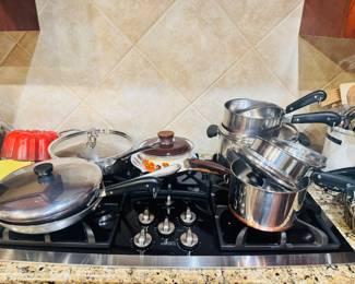Revere and Vintage Pots and Pans