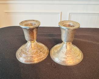 Weighted Sterling Candlesticks