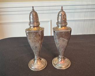 Sterling Salt and Pepper Shakers