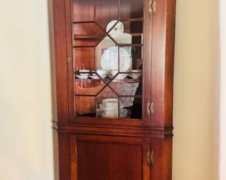 Corner Curio Cabinet