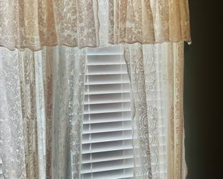 Lace Window Treatments, 6 panels available