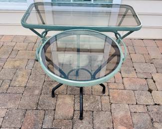 Outdoor Glass top Tables
