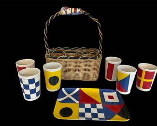 Thomas Paul Maritime serving set 