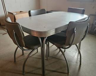 Retro table and chairs