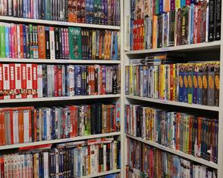 Thousands of DVD/Blu-Ray TV series