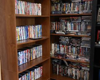 Thousands of DVD/Blu-Ray films