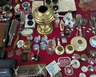 Vintage Crystal Salt Dishes