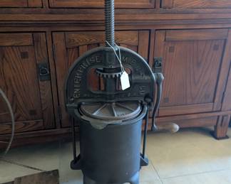Antique Sausage Press